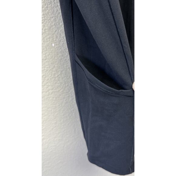 Athleta NWT Women's Transcend Dress Medium Black Athleisure Sporty Simple - Picture 7 of 11